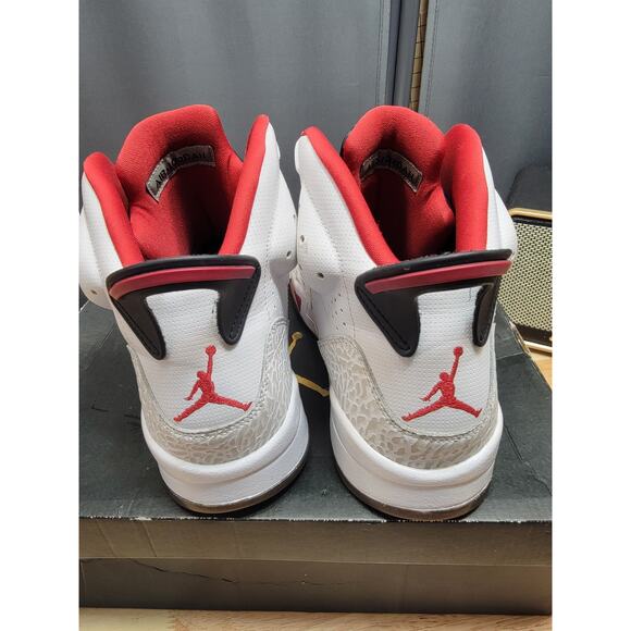Nike Air Jordan Son Of Mars White-Gym Red-Black Sz 13 [512245-112] main image 6